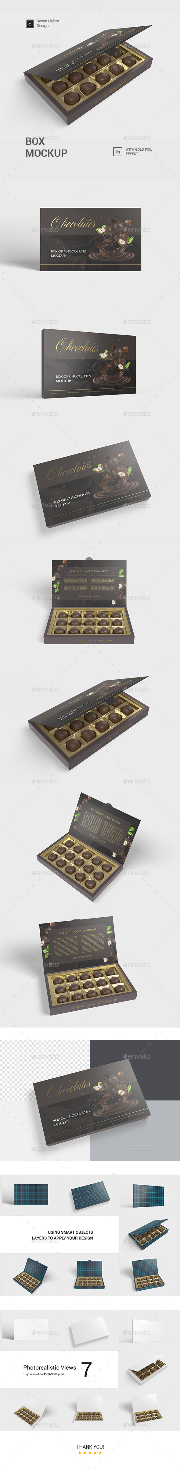 Download Box Of Chocolates Mockup By 7lights Graphicriver