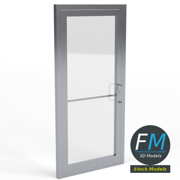 Storefront glass door - 3Docean 28157970