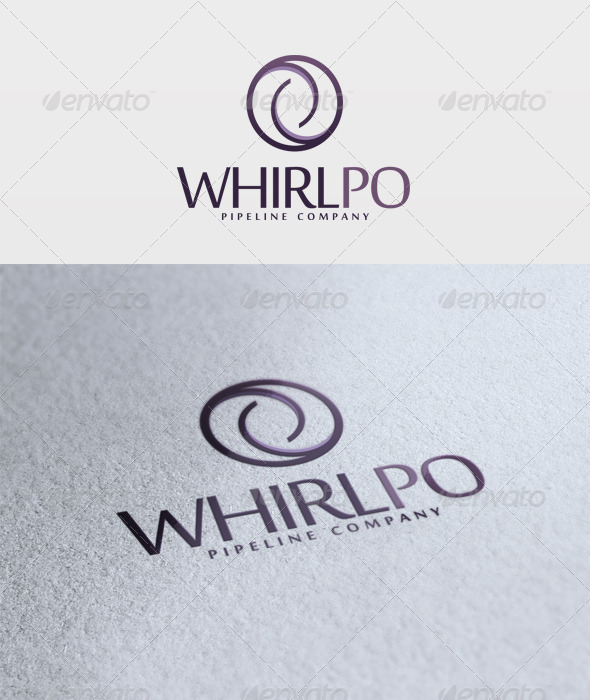 Whirlpo Logo - Vector Abstract