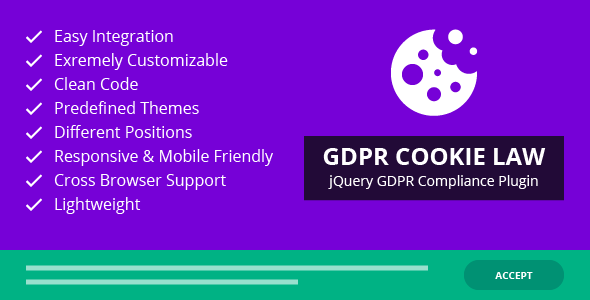 GDPR Cookie Law - CodeCanyon 22061612