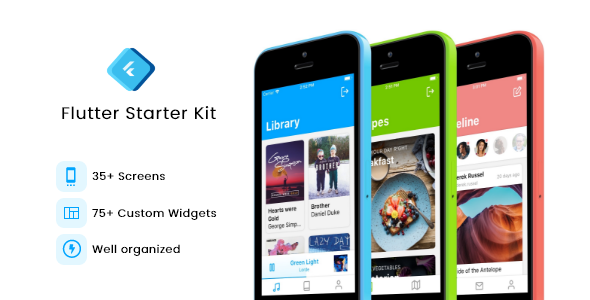 Flutter Starter Kit (UI Kit)