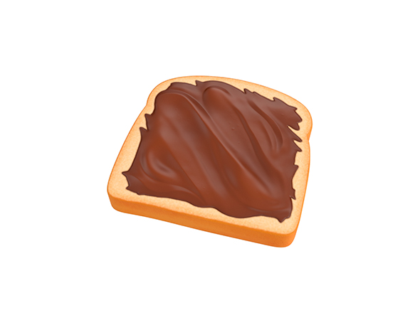 Nutella Toast - 3Docean 28185243