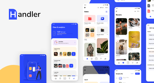 Complete File Manager UI Kit for iOS