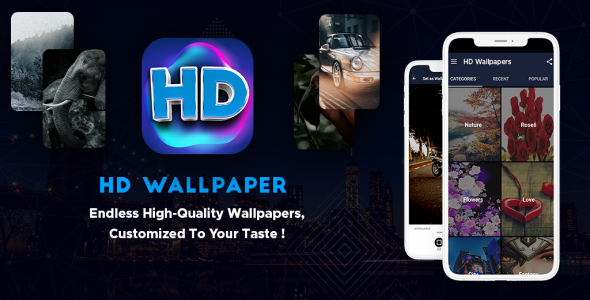 HD Wallpaper with Admin Panel