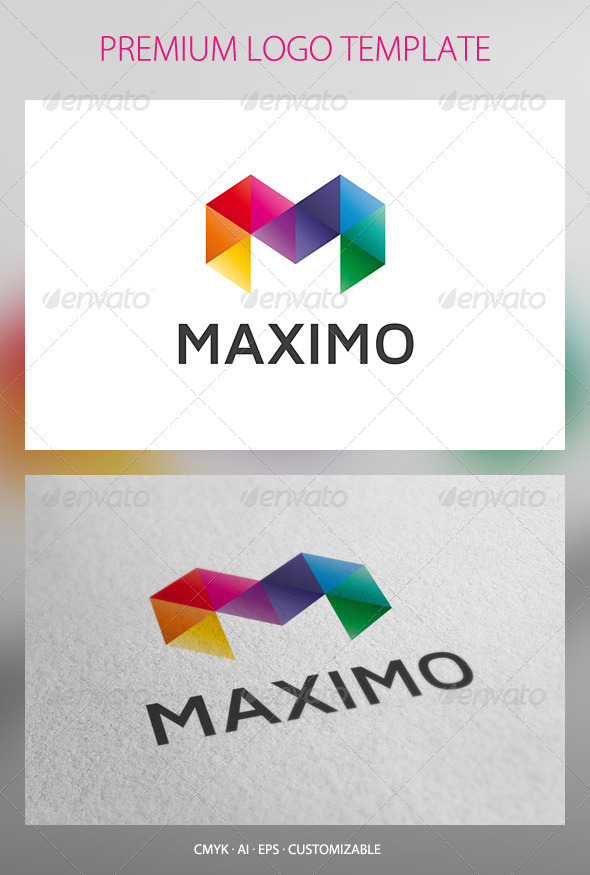 Maximo Logo Template - Letters Logo Templates