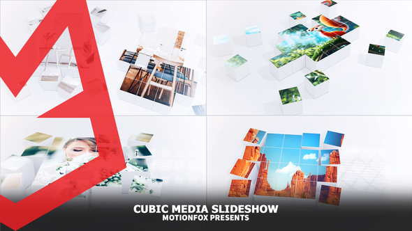 Cube Slideshow - VideoHive 28193039