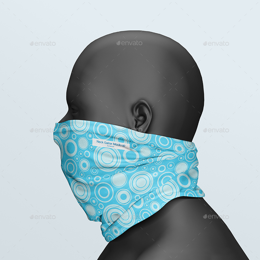 Neck Gaiter Mockup v2, Graphics GraphicRiver