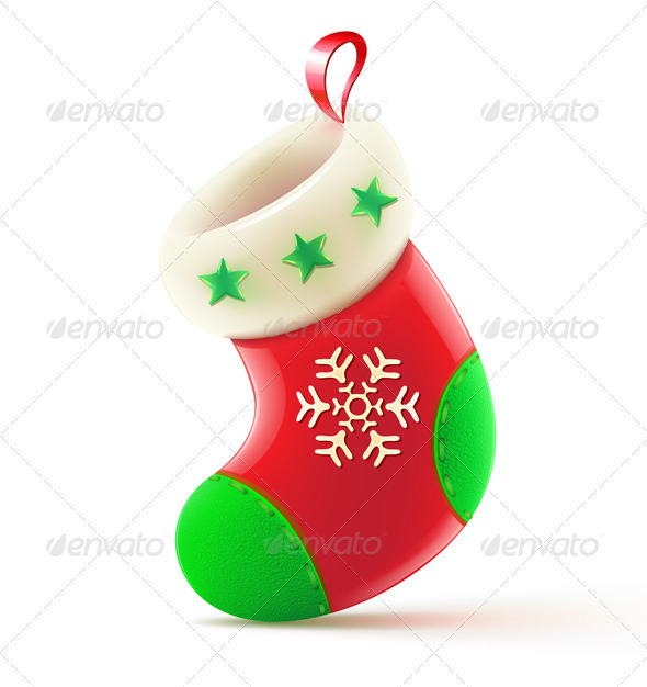 Christmas Stocking - Christmas Seasons/Holidays