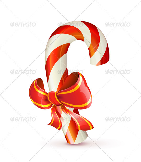 Christmas Candy Cane - Christmas Seasons/Holidays