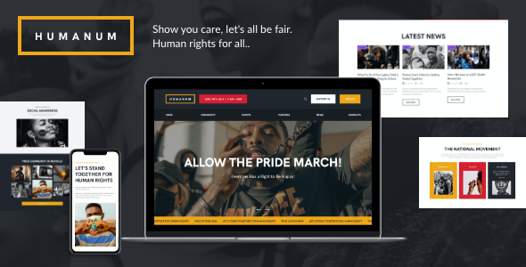 Humanum – Human Rights WordPress Theme