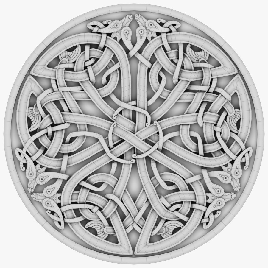 Celtic Ornament 26 by ELargin 3DOcean