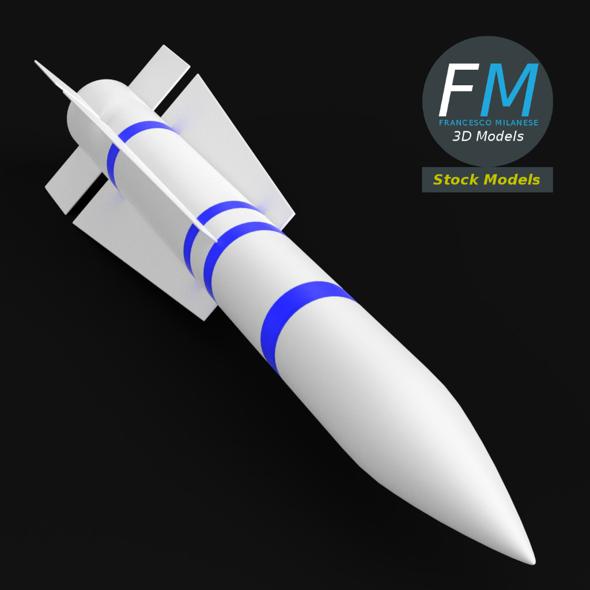 AIM-54 Phoenix missile - 3Docean 16646301