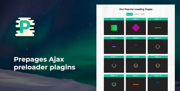 Prepages - Ajax preloader plagins