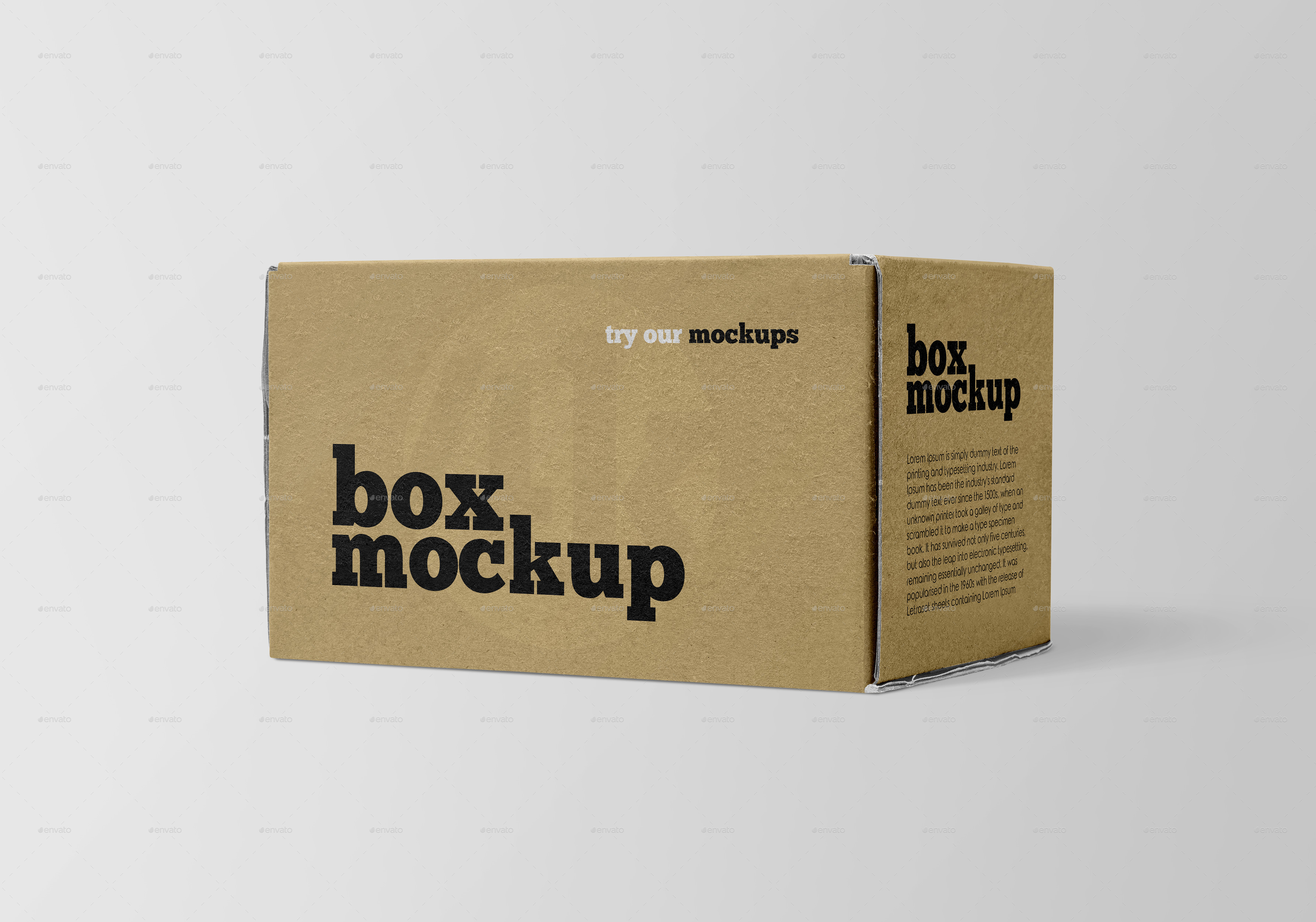 Small Paper Box Mockup Set by Country4k | GraphicRiver