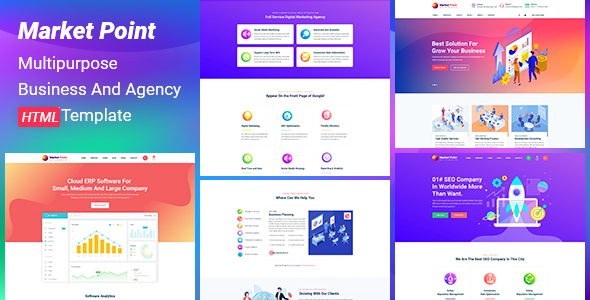 Special MarketPoint - Multipurpose Business And Agency HTML Template