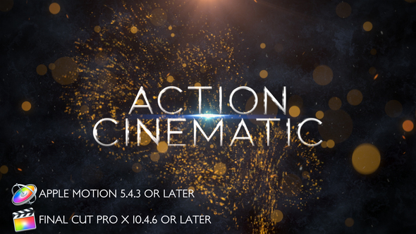 Action Cinematic Trailer - Apple Motion