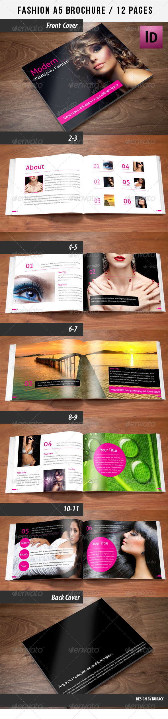 Fashion A5 Brochure - Catalogs Brochures