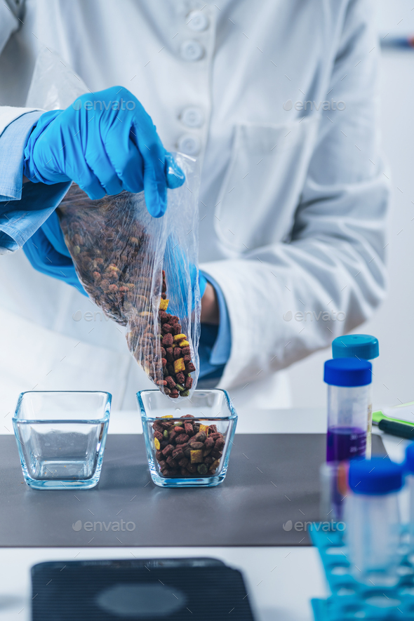 Sample Preparation for Pet Food Quality Control in Laboratory Stock