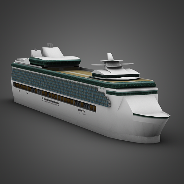 Cruise Ship - 3Docean 2618955