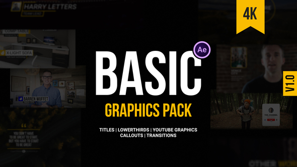 Basic Graphics Pack - VideoHive 26631871