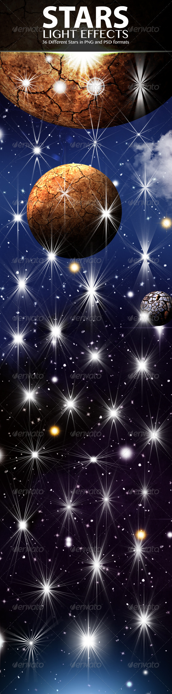 Stars Light Effects - Decorative Graphics