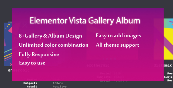 Elementor – Ultimate Gallery Album