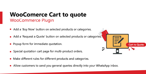 WooCommerce Cart to Quote