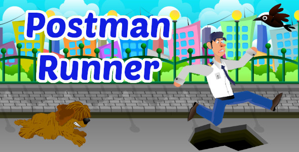 Postman Runner - Unity Android Game Project