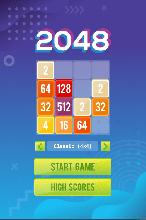 2048 - Html5 Puzzle Game (construct 3 + Admob) By Redfoc 