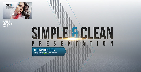 SimpleClean Presentation - VideoHive 2620498
