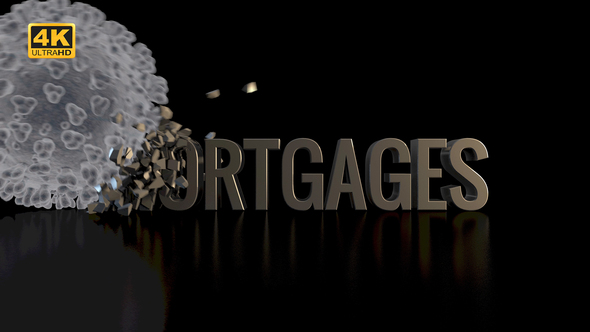 Corona / Covid-19 Crushing Mortgages - 4K alt