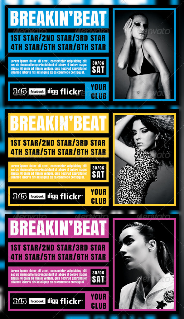 BREAKIN'BEAT - Clubs & Parties Events