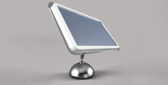 3D Stylish Monitor Approaching To Camera alt