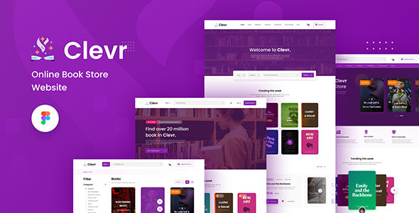 Clevr - Book - ThemeForest 28246585
