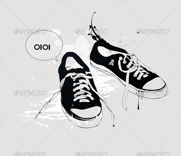 Athletic Shoes Sneakers - Man-made Objects Objects