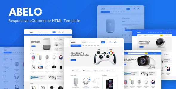Great Abelo – Electronics eCommerce HTML5 Template