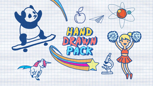 Back to School Hand Drawn Pack
