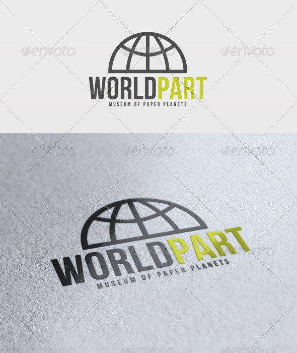 World Part Logo - Vector Abstract
