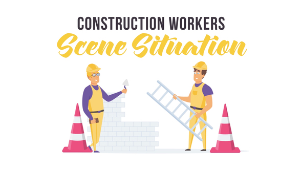 Construction workers - VideoHive 28256036