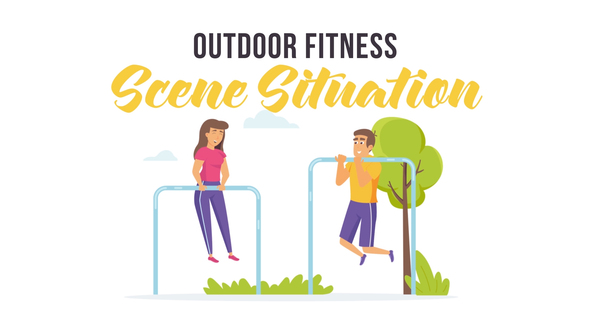 Outdoor fitness - VideoHive 28256058