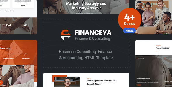 Marvelous Financeya -  Business, Consulting & Accounting HTML5 Responsive Template