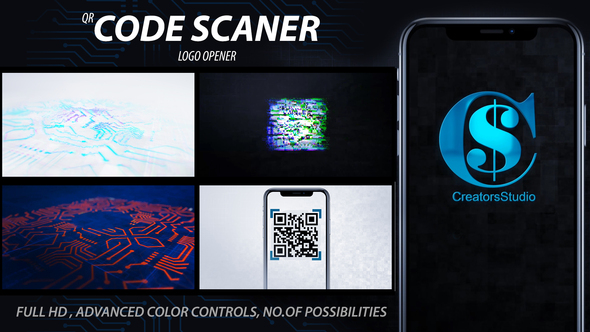 CodeScanner Logo - VideoHive 28256656
