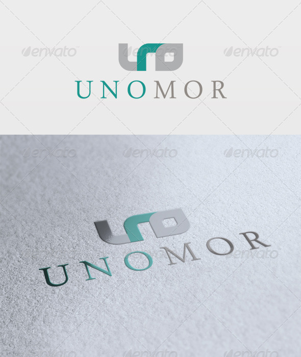 Unomor Logo - Letters Logo Templates