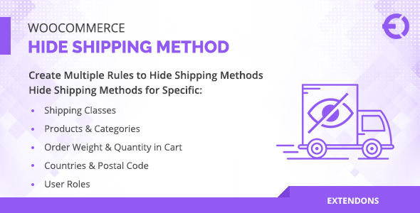 hide flat rate shipping method is free shipping is available