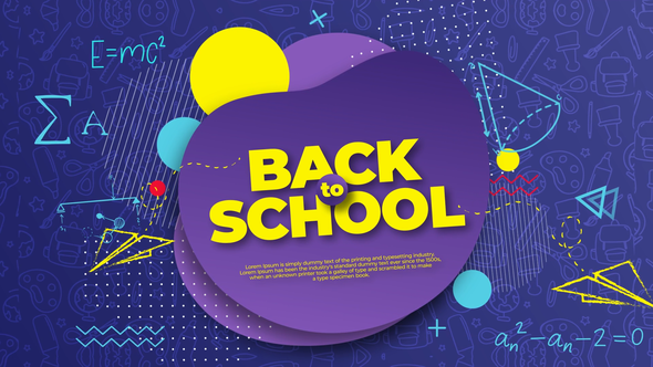 Back to School - VideoHive 28275390