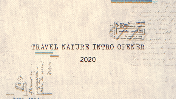 Travel Nature Intro Opener