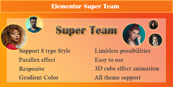 Elementor – Super Team