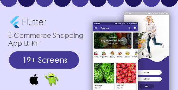Flutter App E-Commerce Template