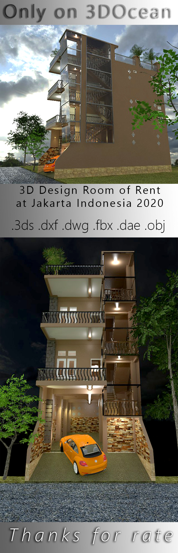 Room of Rent - 3Docean 28287589
