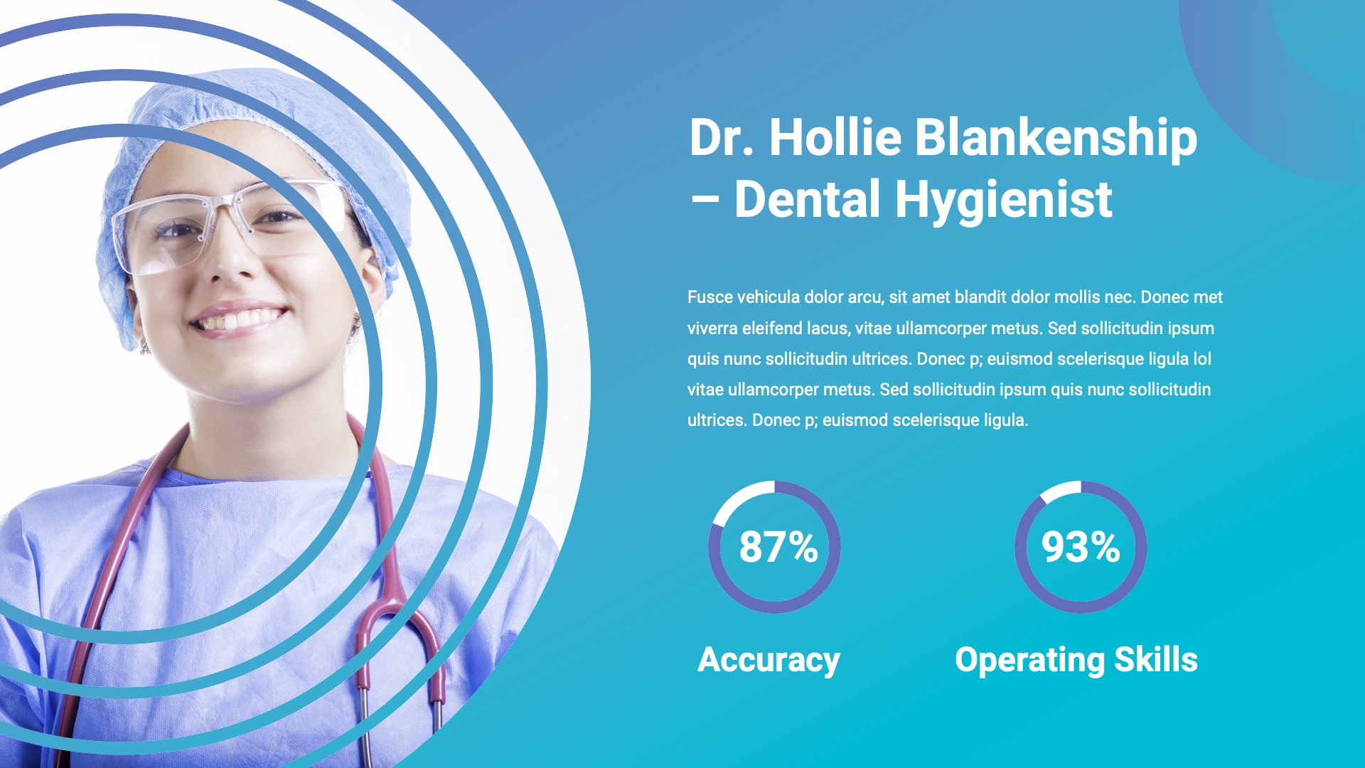 Dentiza Dentist & Dental Clinic Powerpoint Template, Presentation